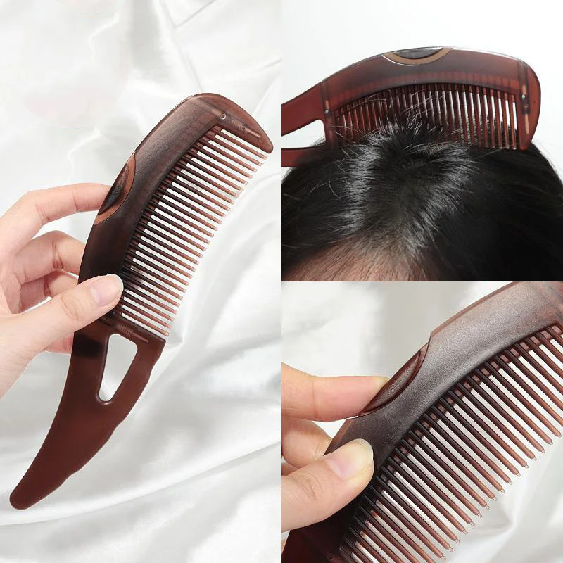 Dandruff Removal Scalp Hair Combs Hair Dressing Comb Self-Cleaning Anti-Static Massage Brushes Hair Salon Styling Tool For Woman