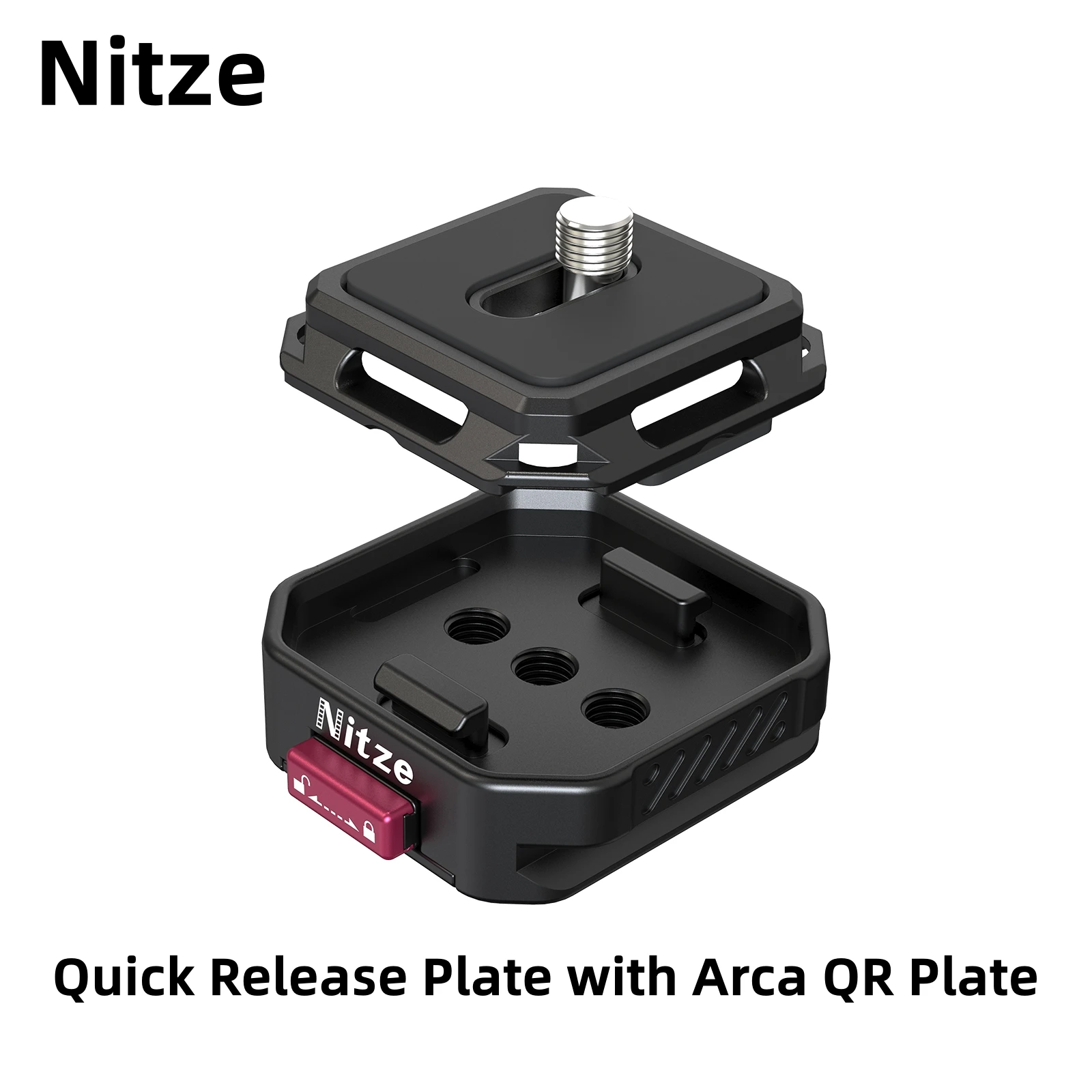 

Nitze Quick Release Plate with Arca QR Plate and 1/4" Screw N51-A1