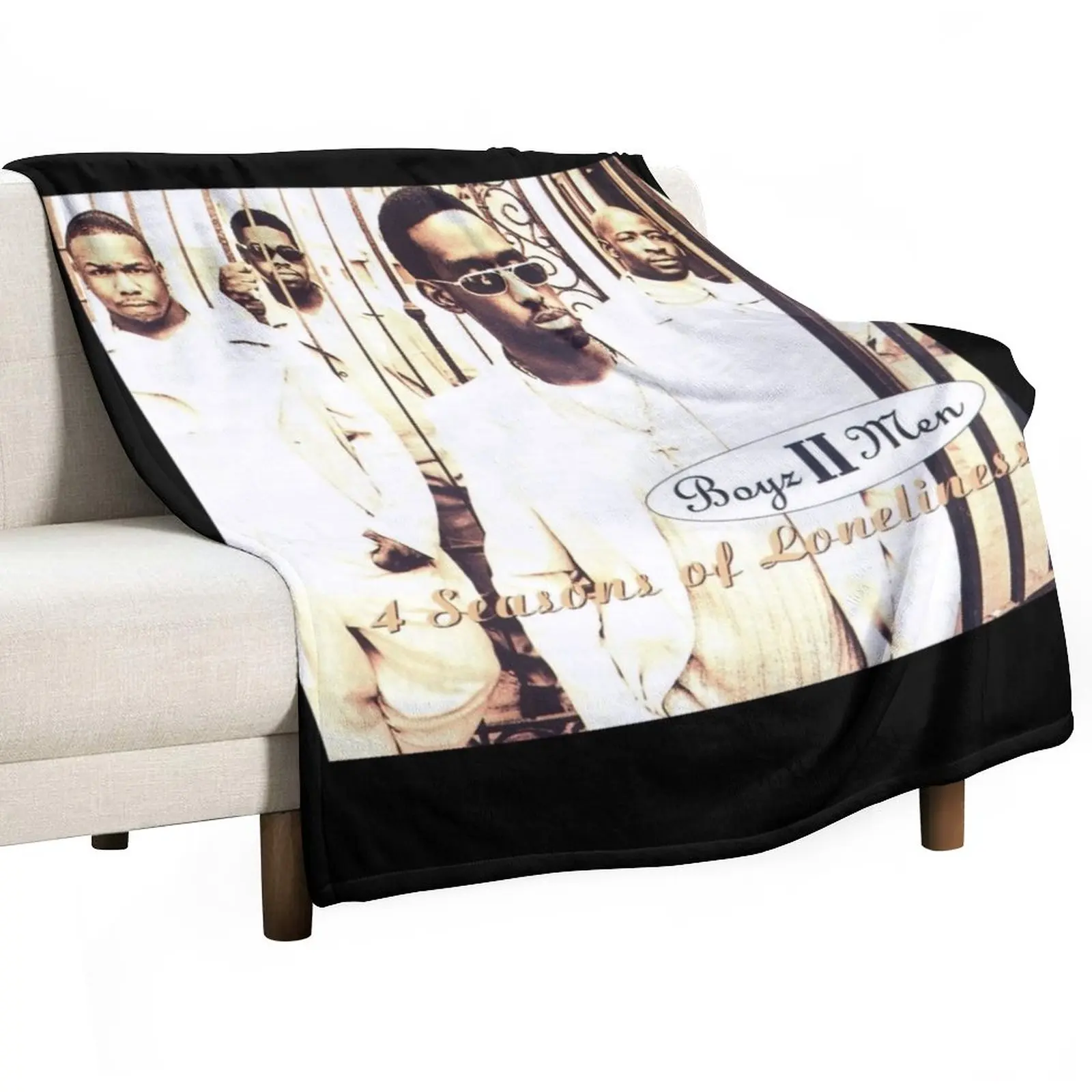 

4 seasons of loneliness Throw Blanket Vintage Blanket Fashion Sofa Blankets bed plaid Fluffy Soft Blankets