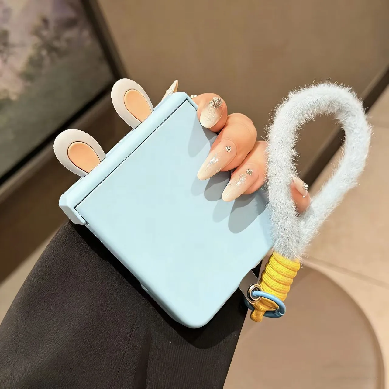 Adorable Fox Ears Hinge Protection Case
