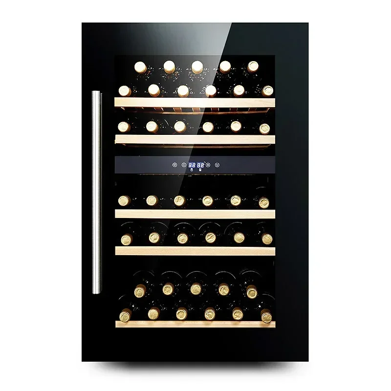 Red Wine Shelf Constant Temperature Wine Collection Cabinet Home Cabinet Dual Temperature All Stainless Steel