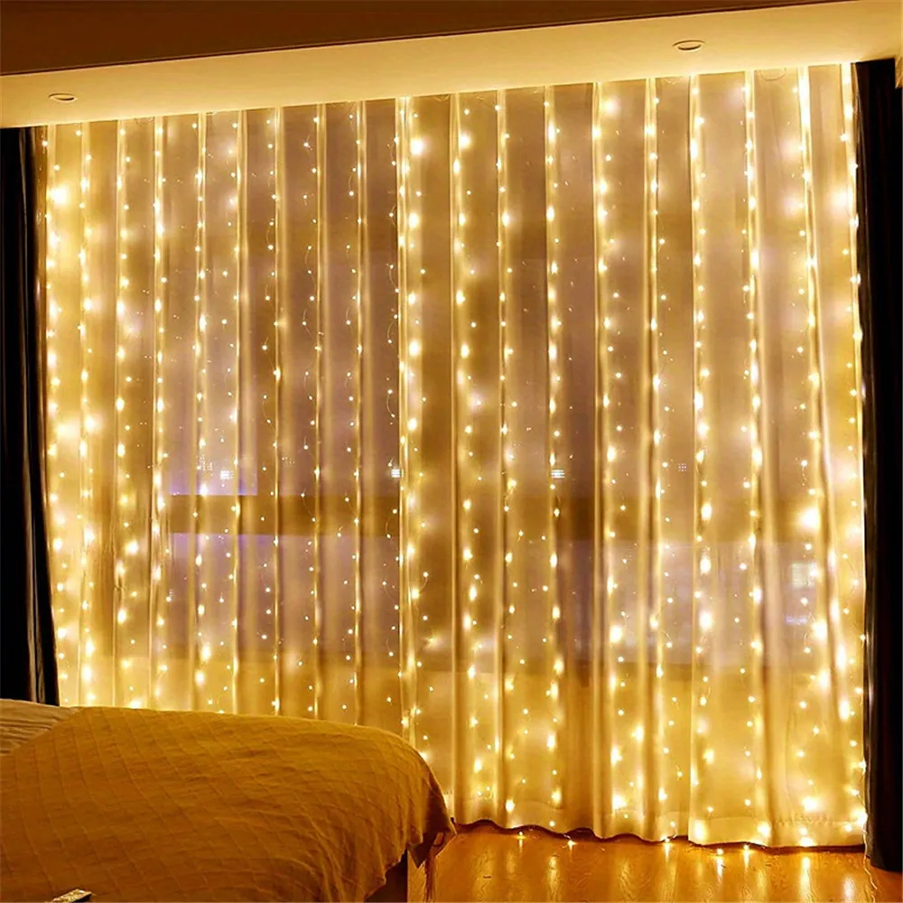 USB Fairy Lights LED Curtain String Lights for Home Decoration