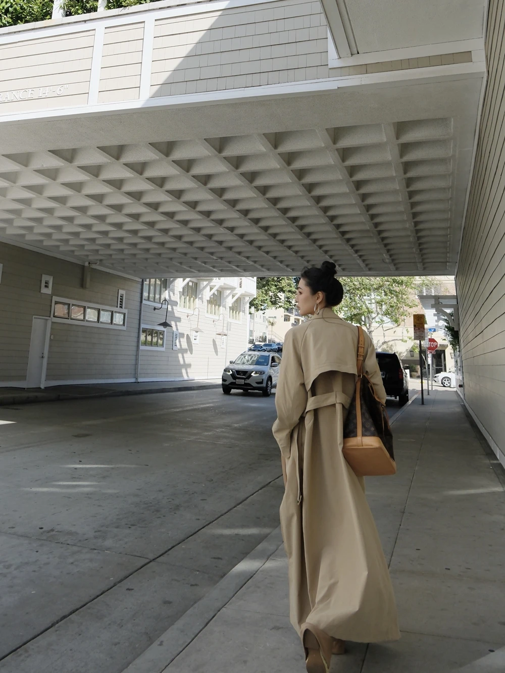 タグ付き 定価5.9万円 LADY MAXI TRENCH COAT 2023 New Women Fashion Trench Coat For Spring Autumn Single