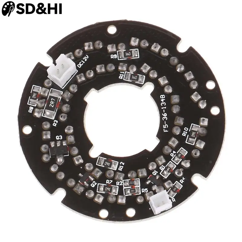 Infrared LED Board IR 36 LED Light Board 850nm Module For Day Night Vision Camera Security Camera High Definition