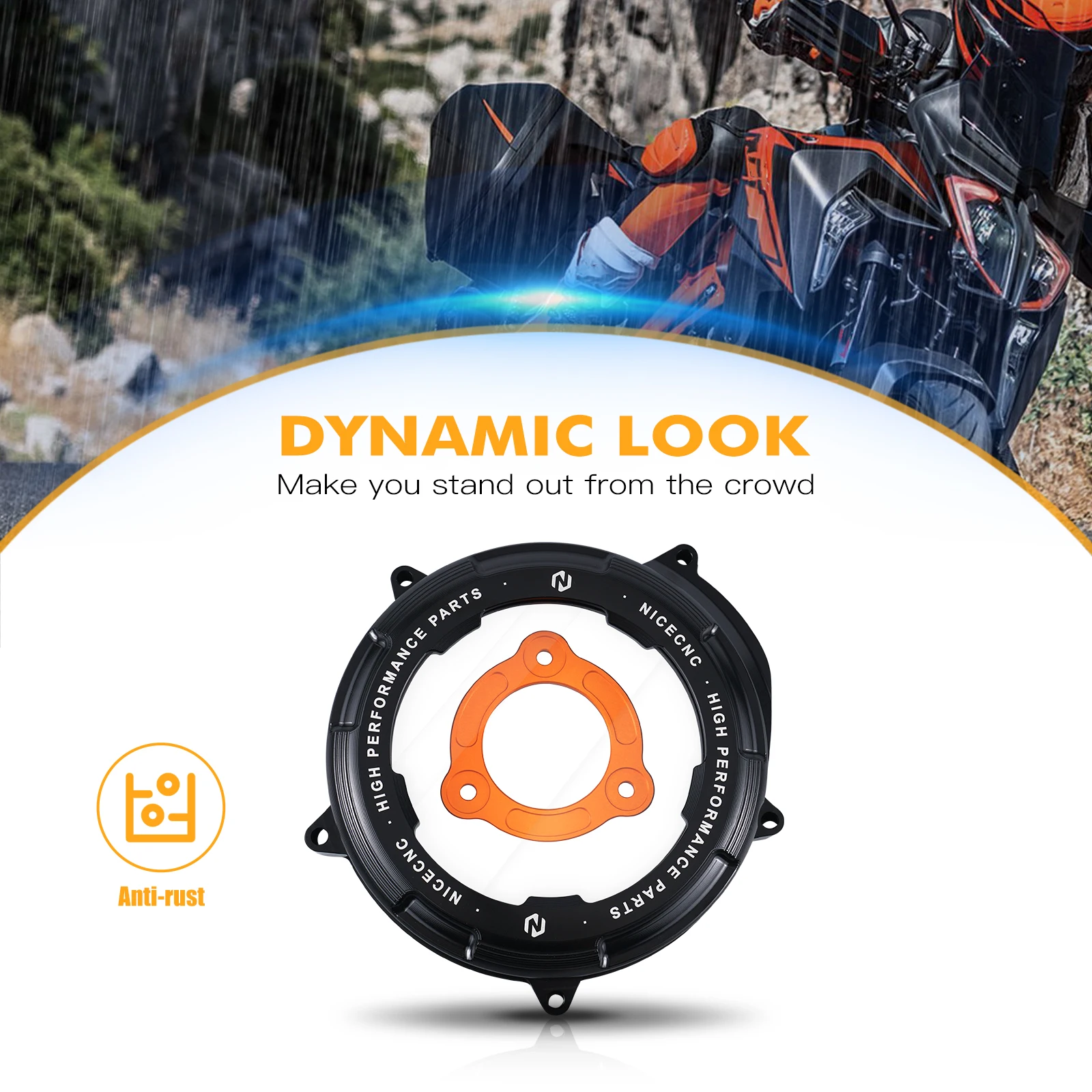 Motorrad Klare Kupplungsdeckel Vorstecker Für KTM 1290 Super Duke R/GT/EVO 2014-24 1050 1090 1190 1290 Super Adventure R/S/T 17-24 – Detail 4