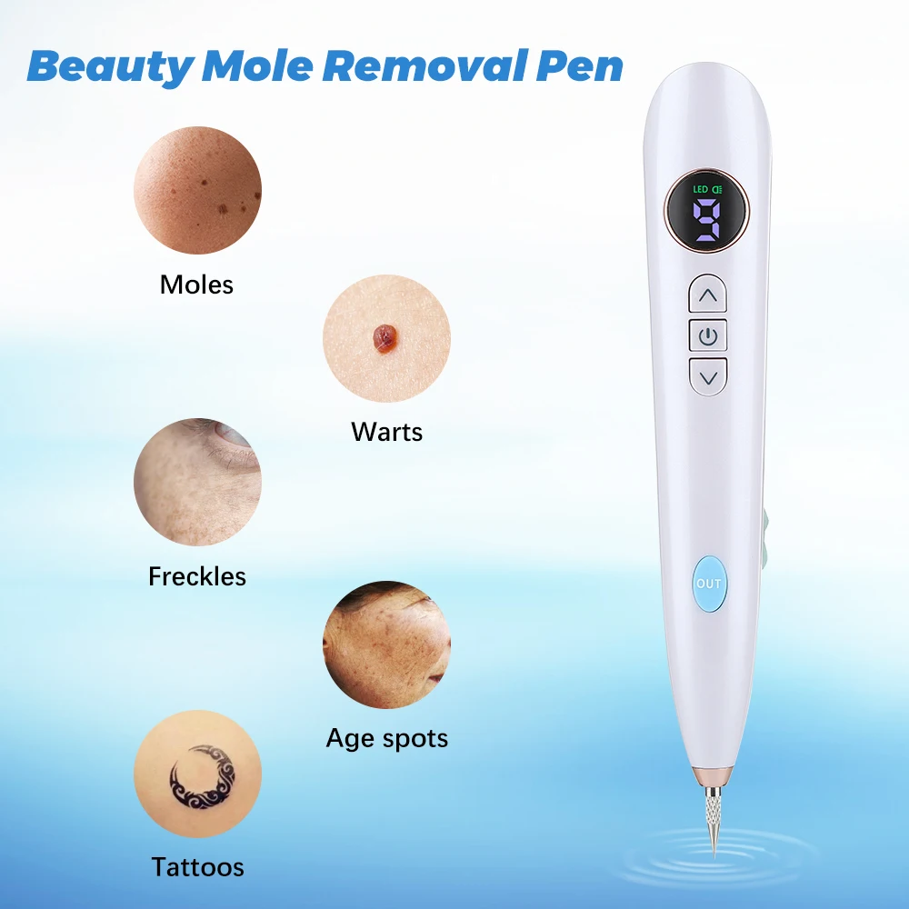Laser Plasma Pen Mole Pointing Tattoo Freckle Wart Tag Removal Pen Dark  Spot Remover For Face Lcd Skin Care Tools Beauty Machine - Blackhead &  Blemish Removers - AliExpress