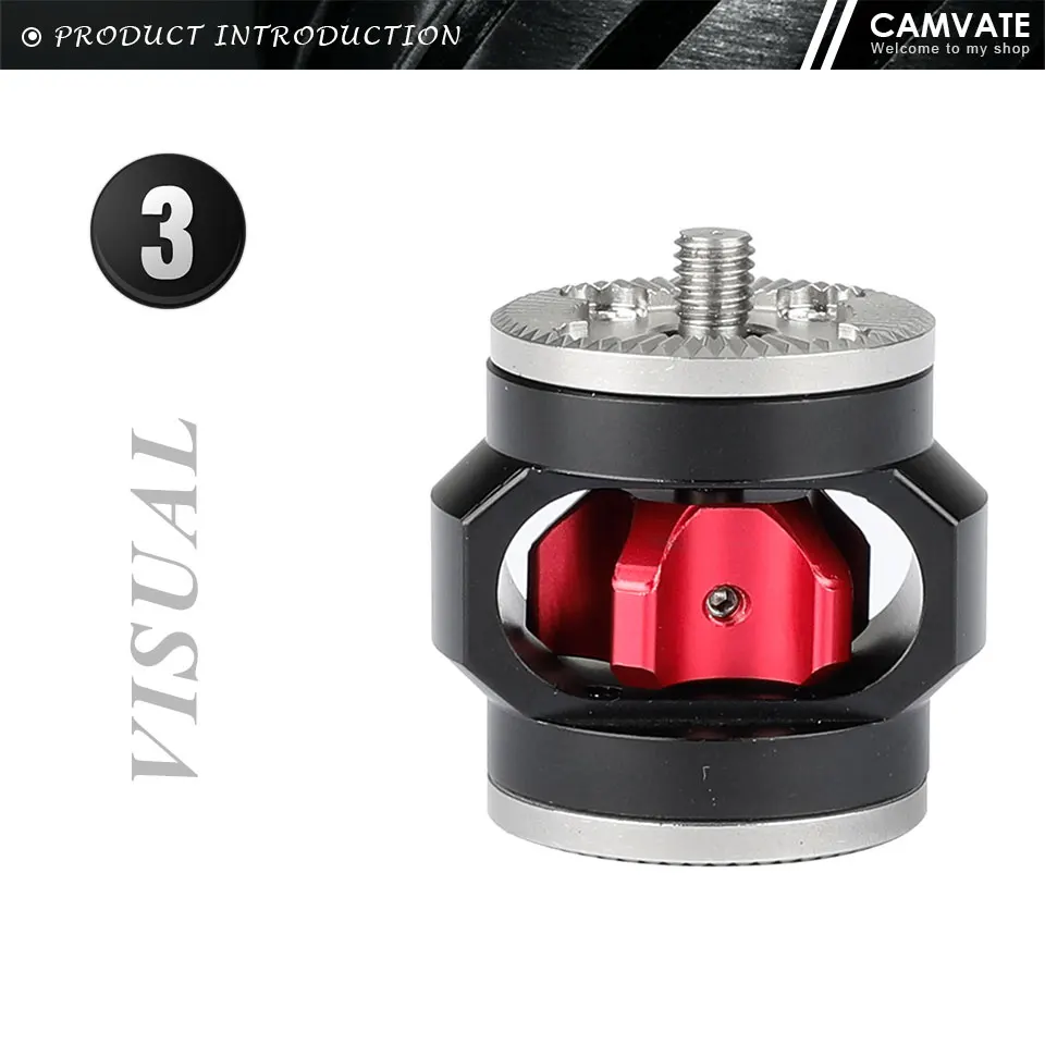 QR ARRI Rosette M6 Mount Lock Extension Connector For DSLR Camera Shoulder Handl