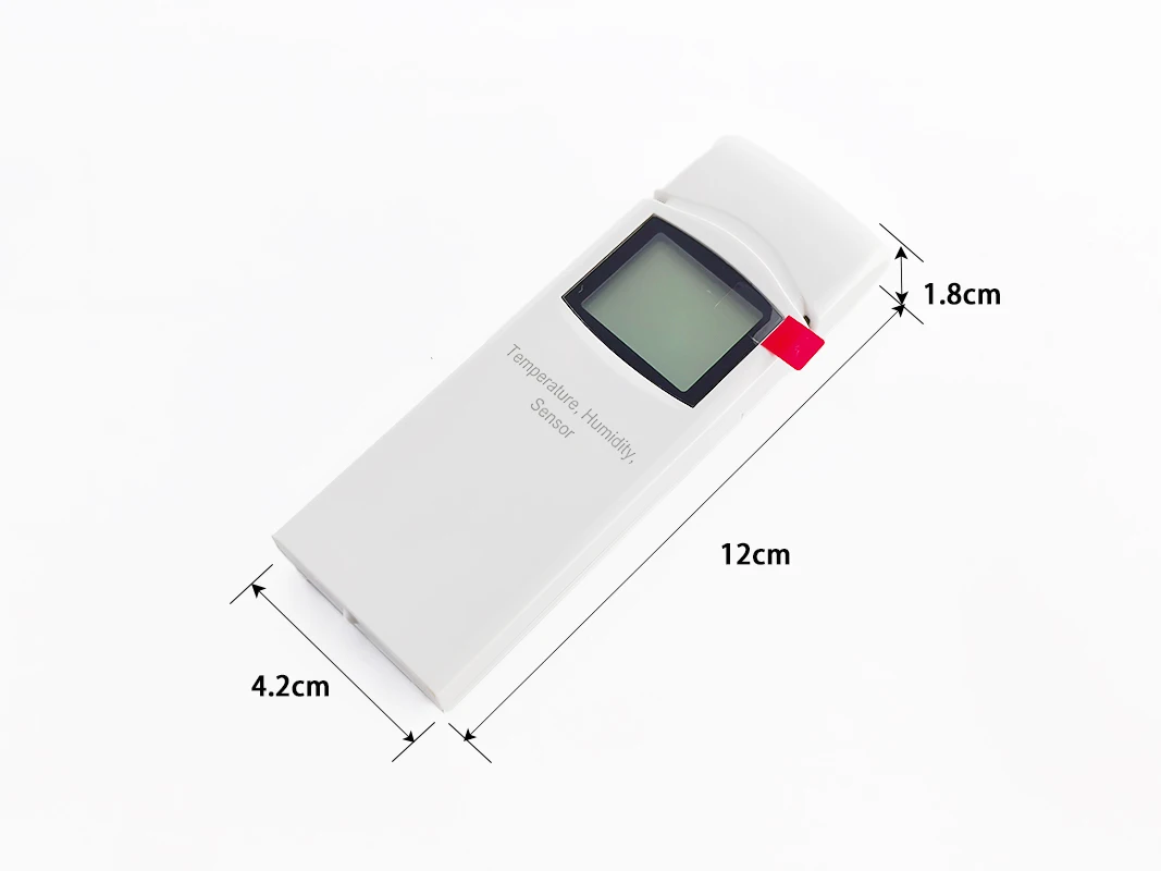 5개 센서, 5채널, 컬러 스크린, 데이터 로거가 있는 무선 기상 관측소, PC에 연결 가능