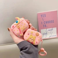Cartoon Girl Warrior AirPods 3 Earphone Case Apple Pro Third Generation AirPods S1/2nd Generation Bluetooth Earphone Case
