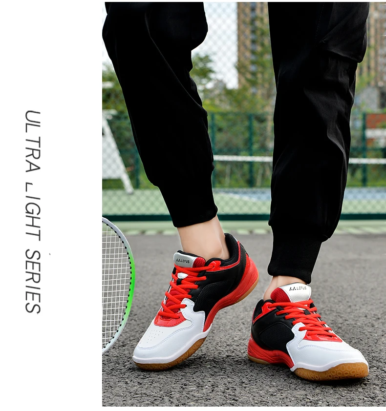 Description Picture 6 of itemMen Badminton Shoes Wear Resistant Sneakers Training Outdoor Table Tennis Shoes High Quality Casual Original Volleyball Shoes