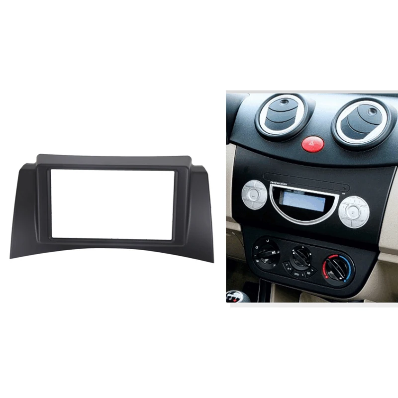 

For Lifan 320 2005-2014 Car 2Din Audio Panel Modification Panel DVD Navigation Panel Frame Car Fascias Stereo Radio Panel