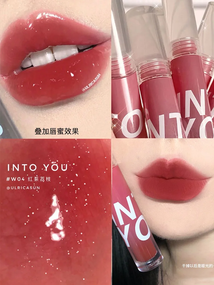 

into you water mist lip stain lipstick intooyou lip honey summer lip mud mirror water light glass lip intoyou