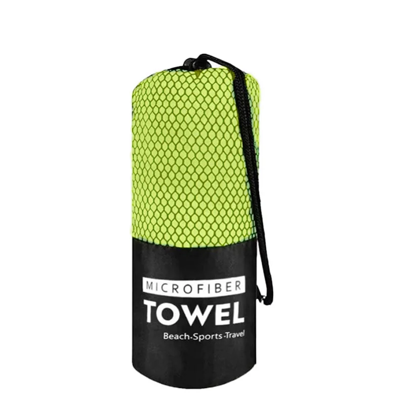 High Quality Microfiber Quick-Dry and Ultra-Absorbent Towel with Portable Bag for Gym, Beach, Yoga, Camping, and Travel