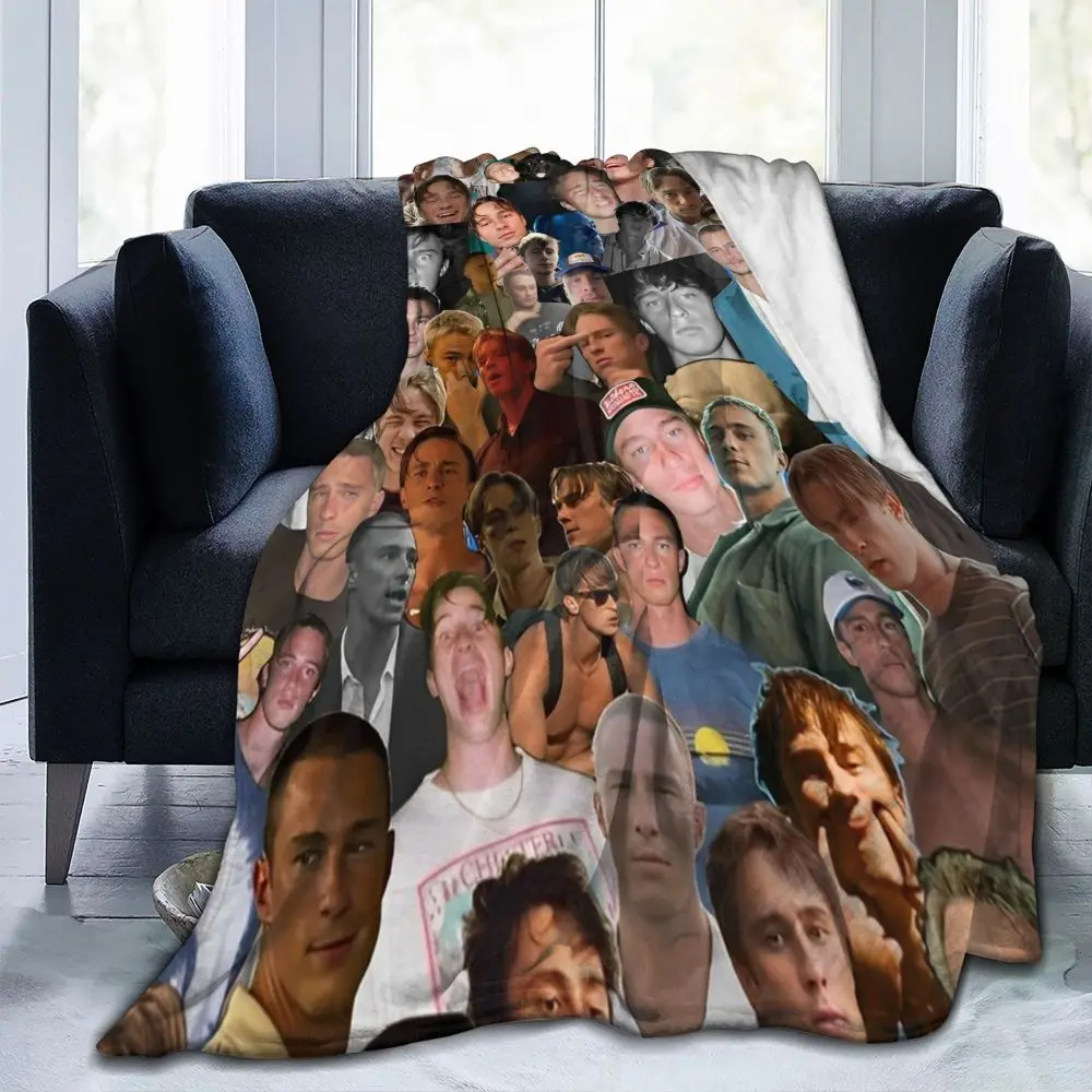 Description Picture 6 of itemRafe Cameron Blanket Drew Starkey Decorative Flannel Throw Blanket For Bedroom Warm Soft Custom Quality Bedspread Gift Idea
