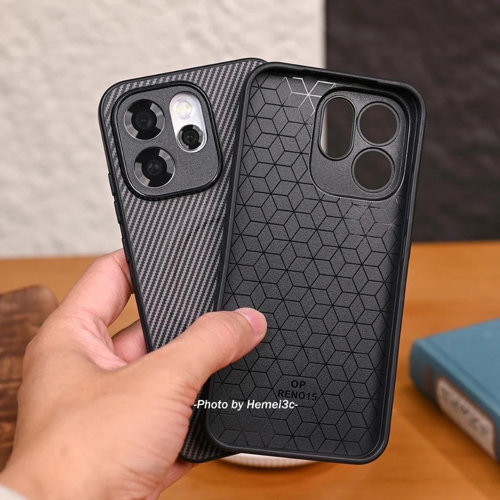 Luxury Kevlar Striped Magnetic Shockproof Phone Case
