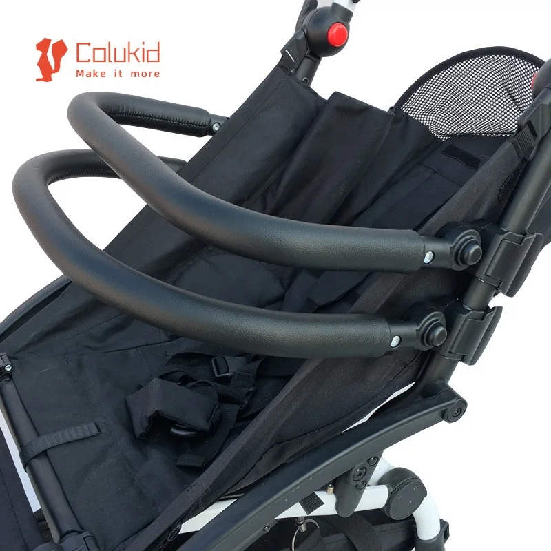

COLU KID® Baby Stroller Accessories Armrest Adjustable Bumper PU Leather Handrail fit for Babyzen Yoyo Yoya Pushchair