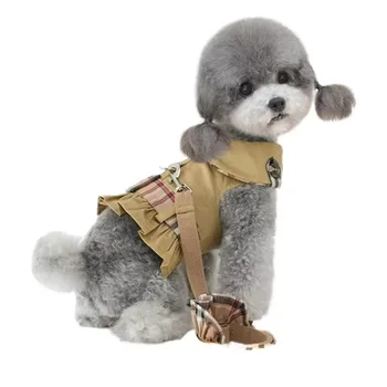 Pet Trench Coat Harness Set 1