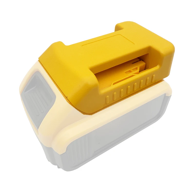 USB Type C Power Adapter Bank for DeWalt 18V for XL 20V Lithium Battery Case Laptop Mobile Phone Charging Converter Belt buckle power adapter silicone case