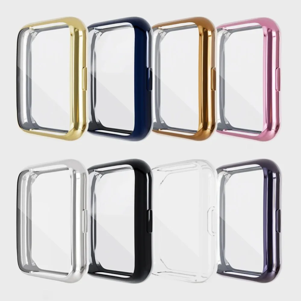Shockproof TPU Screen Protector, Clear Lightweight Full Coverage Protective Case