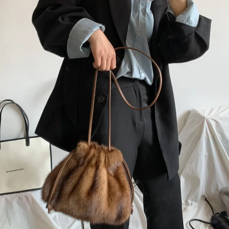 Mink-Fur-Bag-Winter-Single-Shoulder-Bag-Women-s-Fluffy-Mink-Fur ...