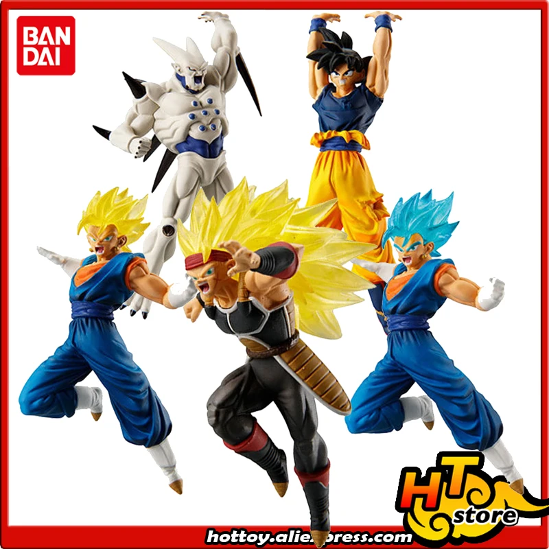 

100% Original Bandai Battle VS Gashapon Toy Figure 08 - Set of 4 Pieces Son Goku Bradock Syn Shenron Vegetto "Dragon Ball SUPER"