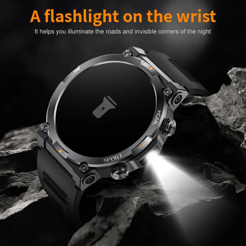 LIGE  Ʈ ð   ȭ  ð  ǰ    AMOLED ũ Smartwatch