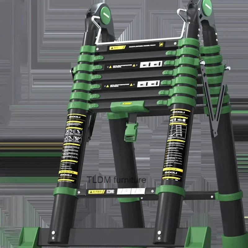Aluminum Alloy Folding Ladder Home Step Ladders Portable Climbing Ladder Telescopic Thickened Outdoor Engineering Stairs