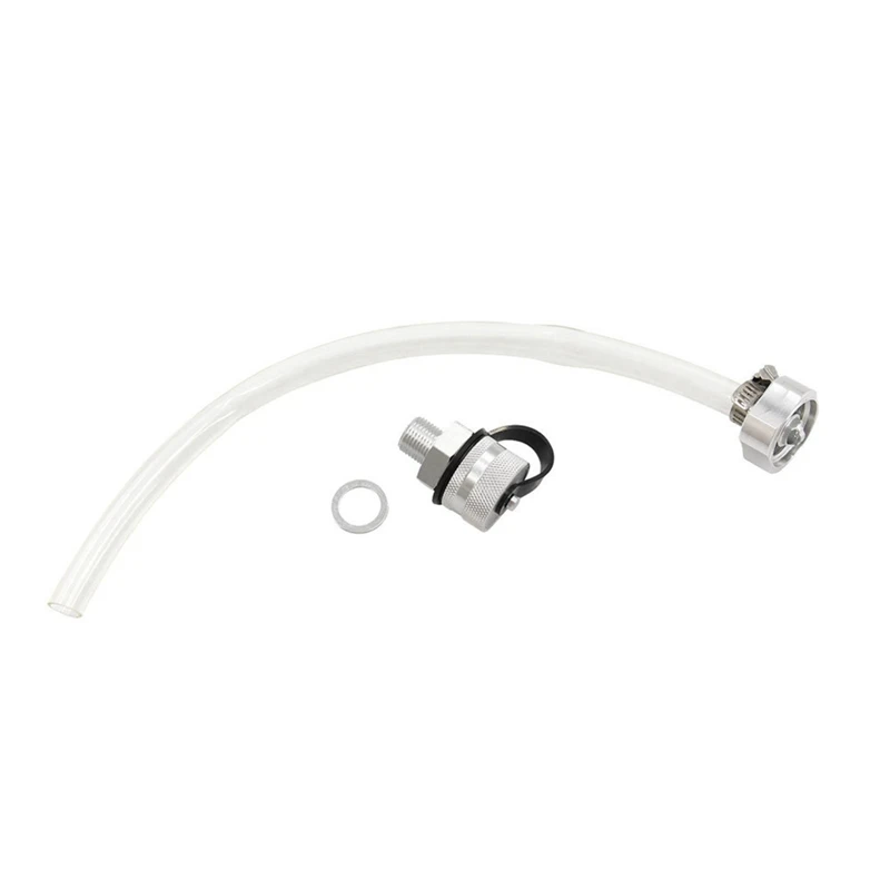 Car Aluminum Alloy Oil Drain Valve Quick Drain Suitable Quick Twist Oil Valve For M12x1.25 With Hose Replacement Parts