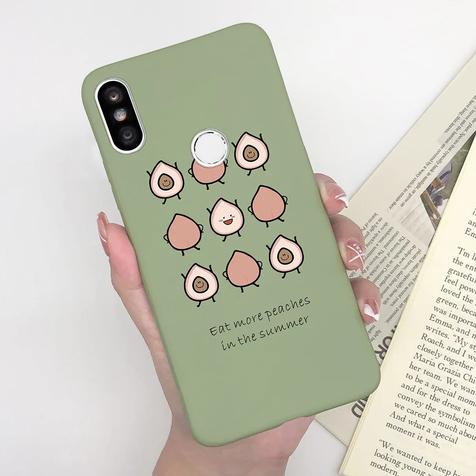 Soft Matte Cute Pattern Silicone TPU Phone Case