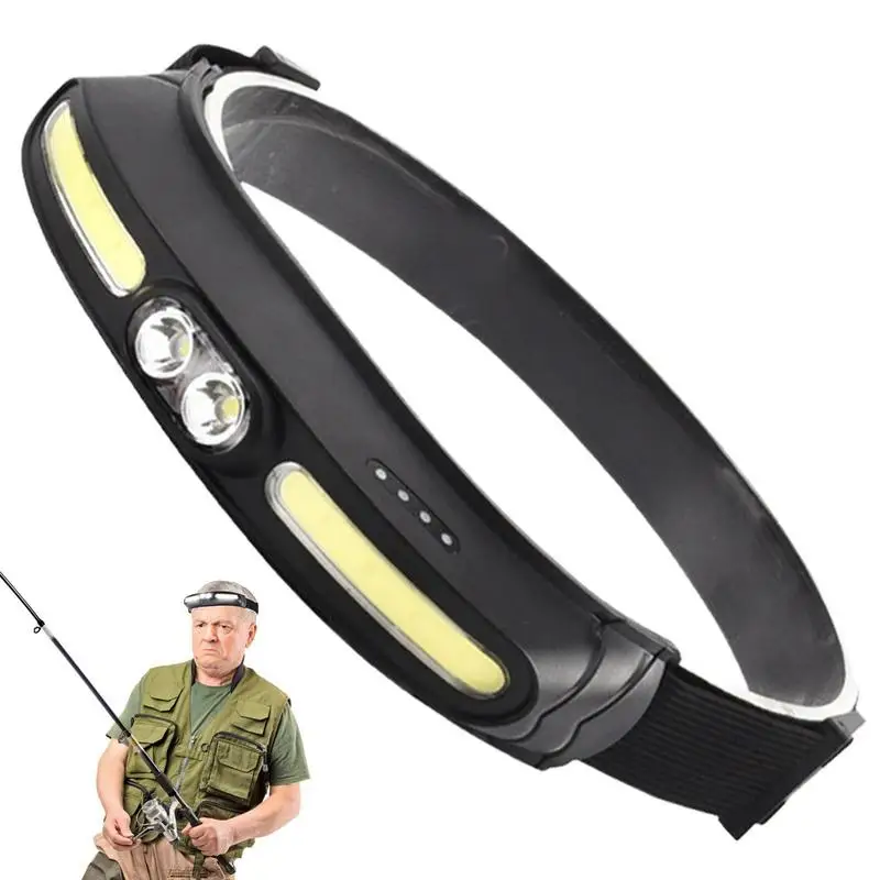 

Running Headlamp Super Bright USB Rechargeable LED Headband Light LED Head Lamp Flashlight Waterproof Head Flashlight For