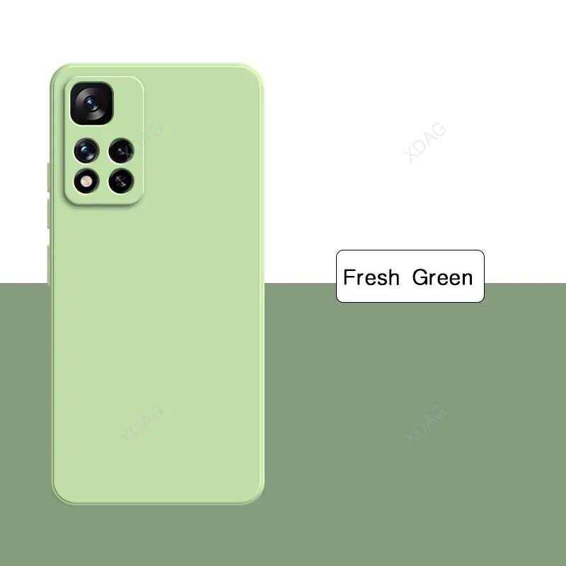 Premium Liquid Silicone Soft Back Cover - Luxury Coque Phone Case