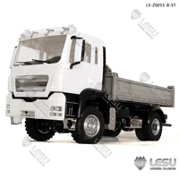Lesu 1/14 TGS Metal 4*4 Chassis Dumper Truck B Model Light Sound Motor ESC Boys Gifts TH16799-SMT4 1