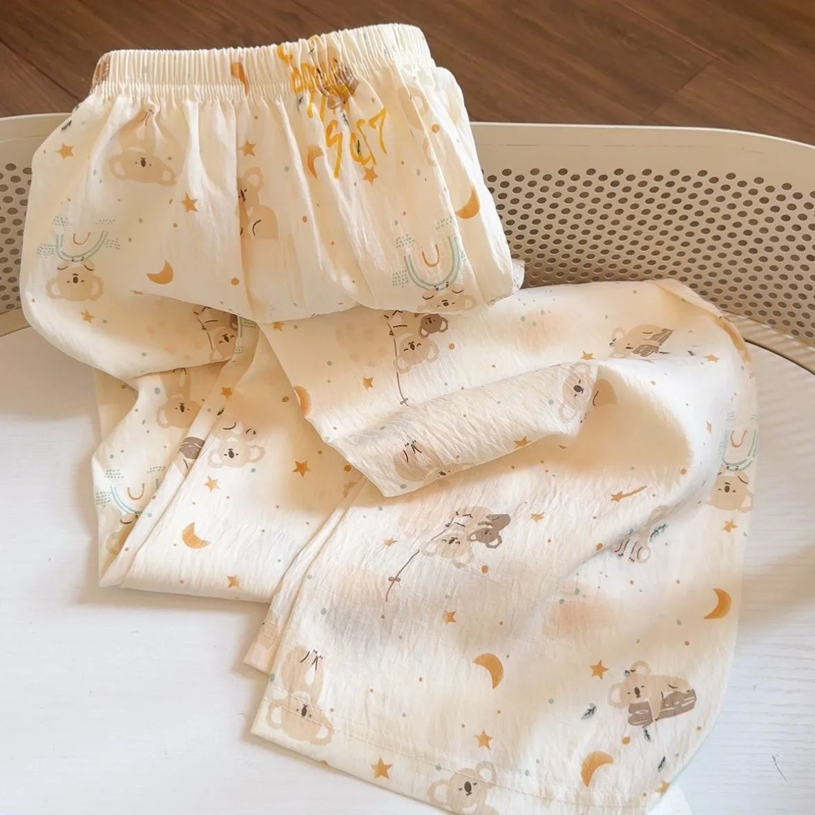 Koala pyjamabroek voor dames van katoen losse loungebroek_voghion.com