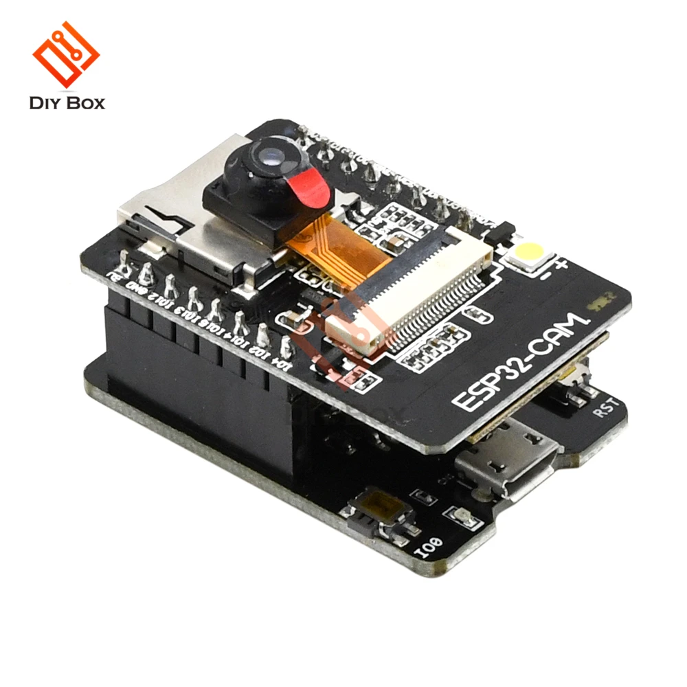 ESP32-CAM-MB WIFI Bluetooth Development Board OV2640 Camera Module MICRO USB interface CH340G USB to serial port auto download