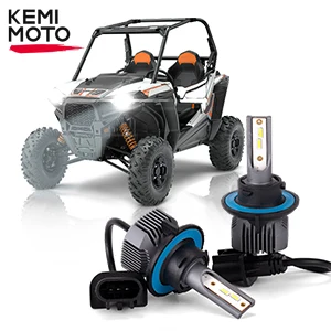 

KEMIMOTO UTV ATV #4012279 Headlight Light Bulb Compatible with Polaris Ranger 800 1000 RZR 900 XP 1000 General 1000 2011-2019