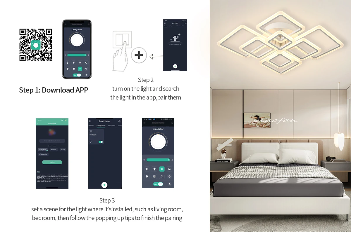 Warm ambient lighting