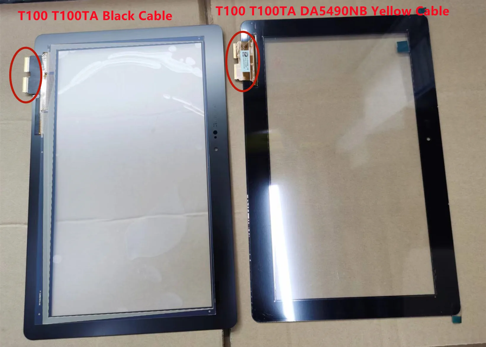 10.1 ''Touch Per Asus Transformer Book T100Ta-C1-Gr T100Taf T100T T100 T100Ta 5490N Ja-Da5490Nb Pannello Digitalizzatore Touch Screen