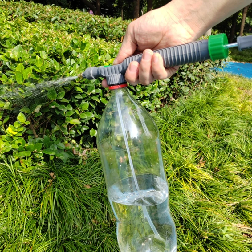 Garden Watering Artifact Beverage Bottle Sprayer Cola Spray Head Universal Reciprocating Pull-out Disinfection Watering Vegetabl 2