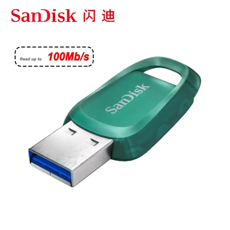Sandisk USB 3.2 Mini Pendrive 128GB 64GB 256GB 512GB CZ96 USB Flash Drive  Pen Drive USB Flash Stick Disk on Key Memory for Phone