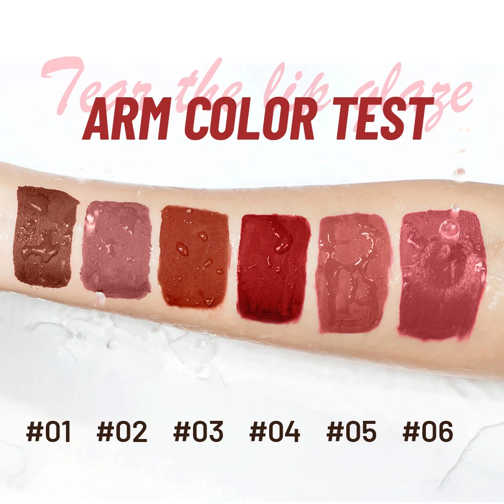 Fit Colors Matte Non-stick Cup Lip Gloss Boho Style Lip Glaze Waterproof long-lasting smooth and silky Velvet texture lipstick 3