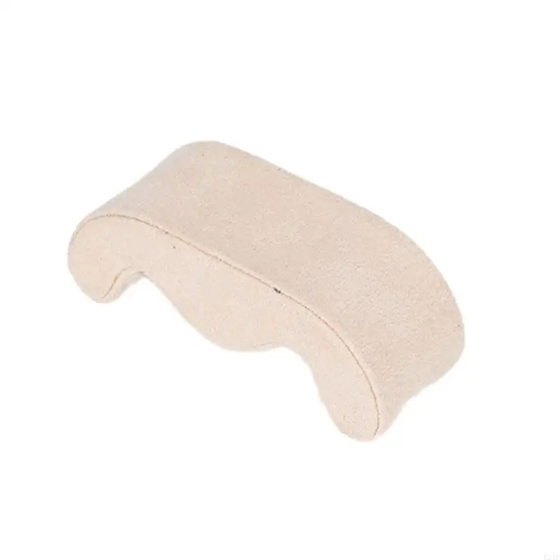 E21F Multi Functional Cushion for Jewelry Presentation Deer Skin Watch Pillow Soft Display Stand for Wristwatch Ornament