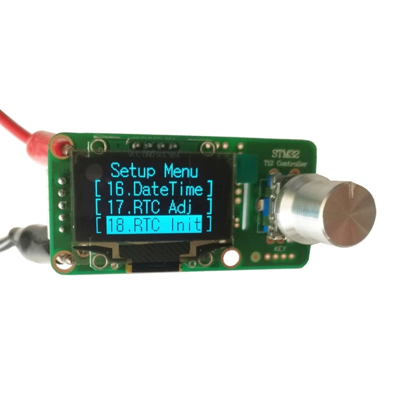 디지털 납땜 스테이션 DIY 키트 온도 컨트롤러, HAKKO T12 용접 콘솔 Stm32 Oled 2.1s 대형 LED