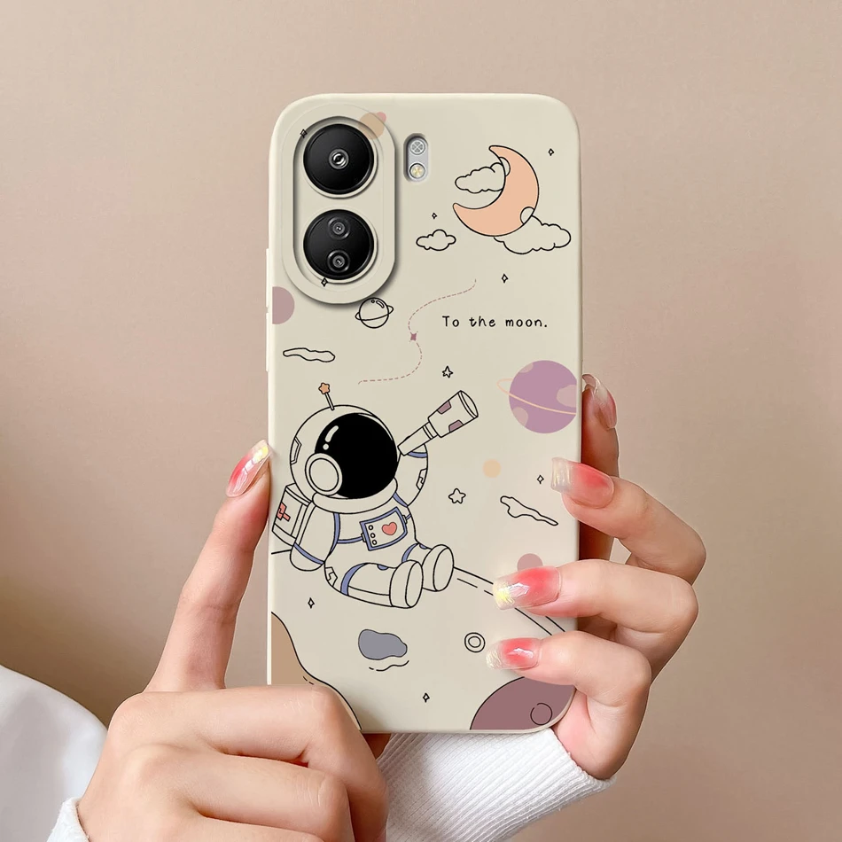 Floral Design Silicone Phone Case with Enhanced Camera Protection and Anti-Drop Features