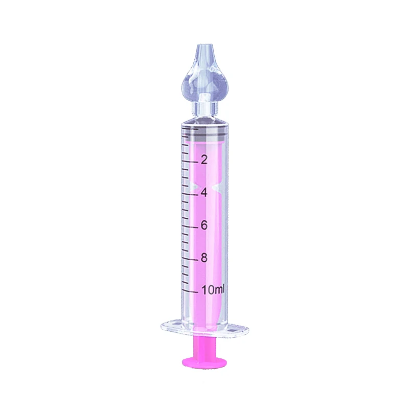 Baby Nasal Aspirator Cleaner Nose Cleaner Rhinitis Nasal Washer Needle Tube Syringe for Children