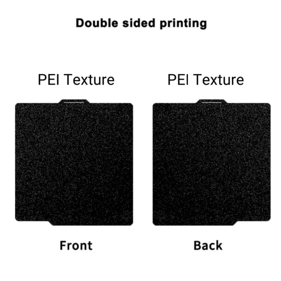 Build Plate 257x257 Spring Steel Sheet Peo H1H Pey Sheet A1 X1C P1S bambulab pei build plate 3d Printer Bamboo Lab Plate image 25
