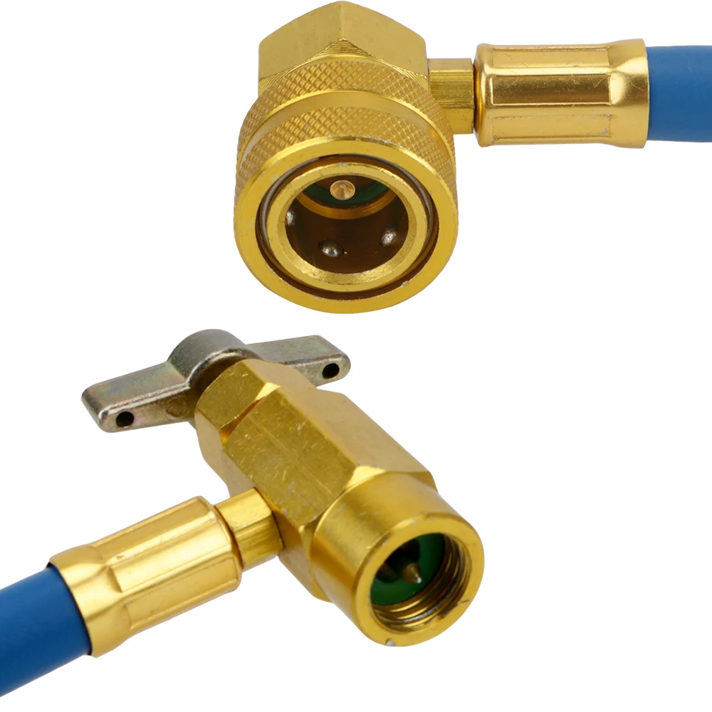 R134a Kühlmittel offenes Ventil Ladele itung Freon R134a Klimaanlage Lades ch lauch Auto Klimaanlage Werkzeuge – Detail 4
