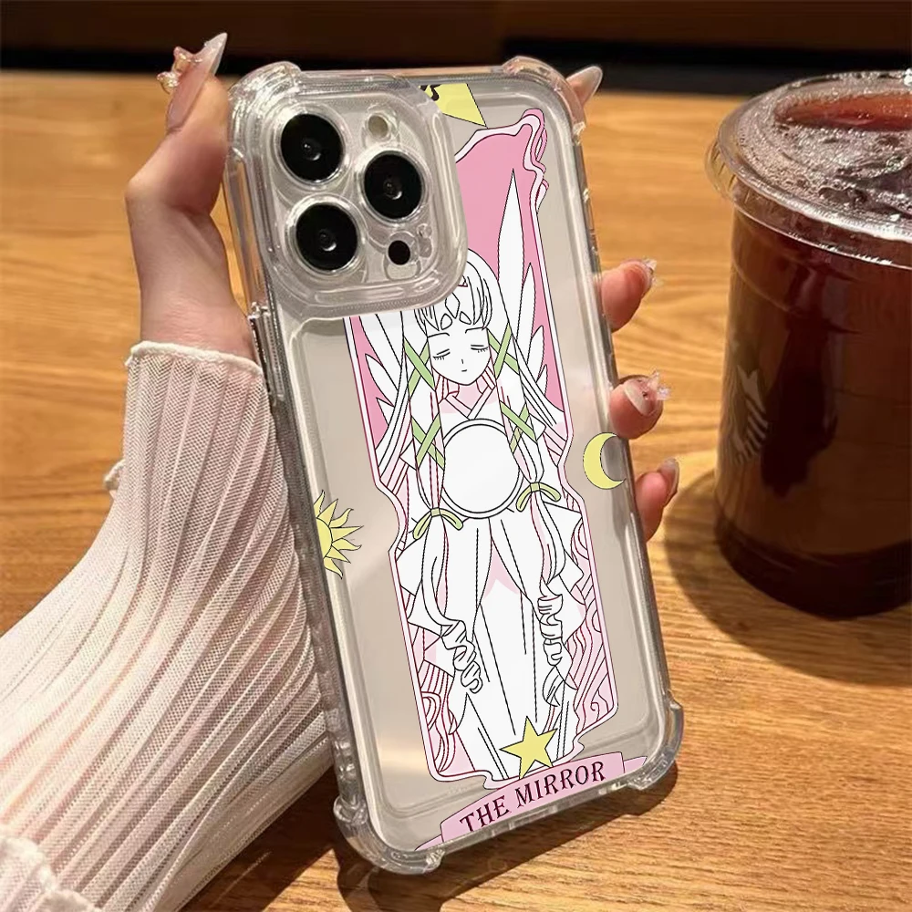 Anime Card Captor Sakura Design Soft Thin Phone Case
