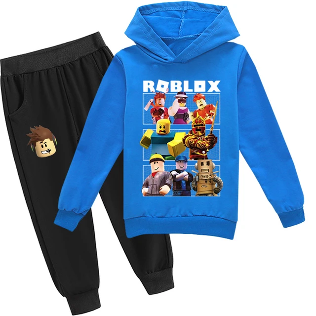 The New Roblox Casual Suit Game Anime Surrounding Two-dimensional Boys and  Girls Children's T-shirts and Shorts The Best Gift