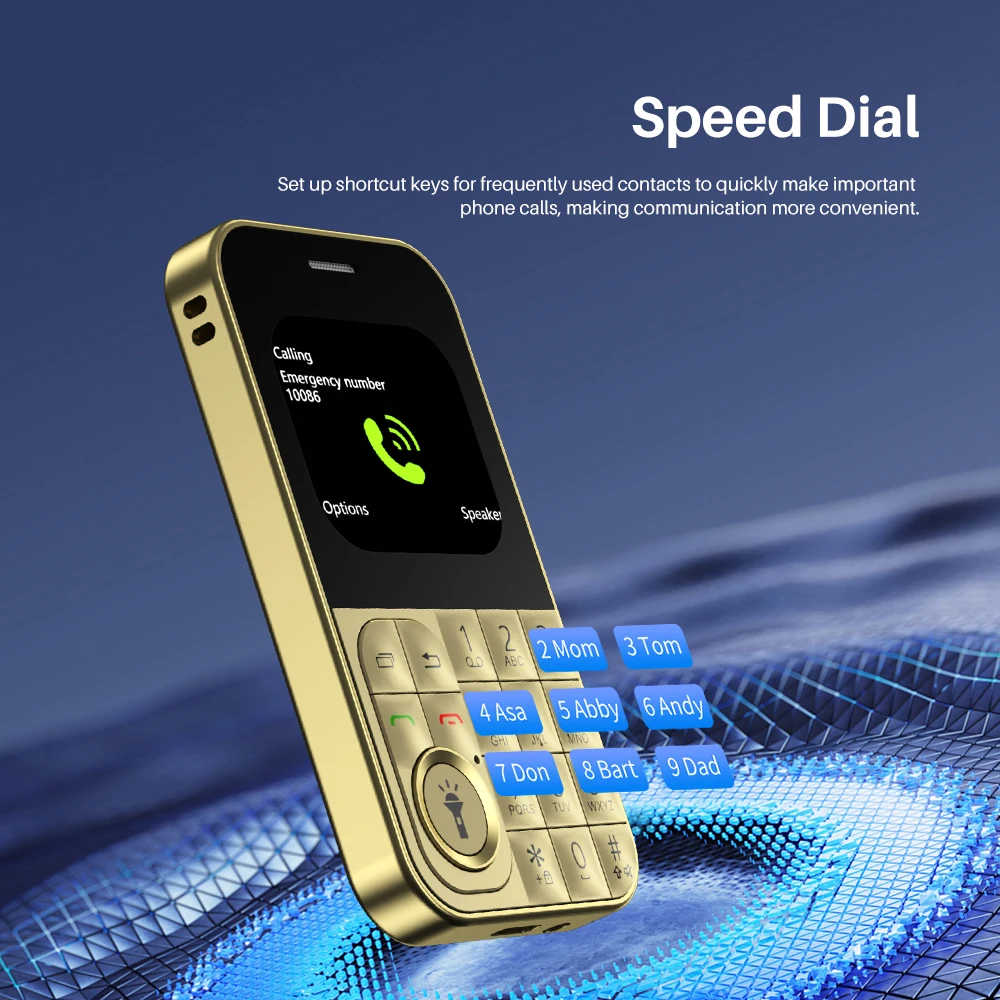 SERVO V9 Card Style Mobile Phone 2G GSM Magic Voice Blacklist Speed Dial FM Radio MP3 Dual SIM Standby Button Small Cellphones