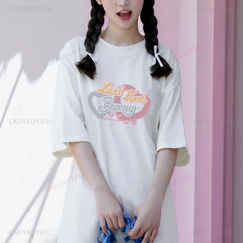 

Женская хлопковая одежда с коротким рукавом и круглым вырезом, с принтом